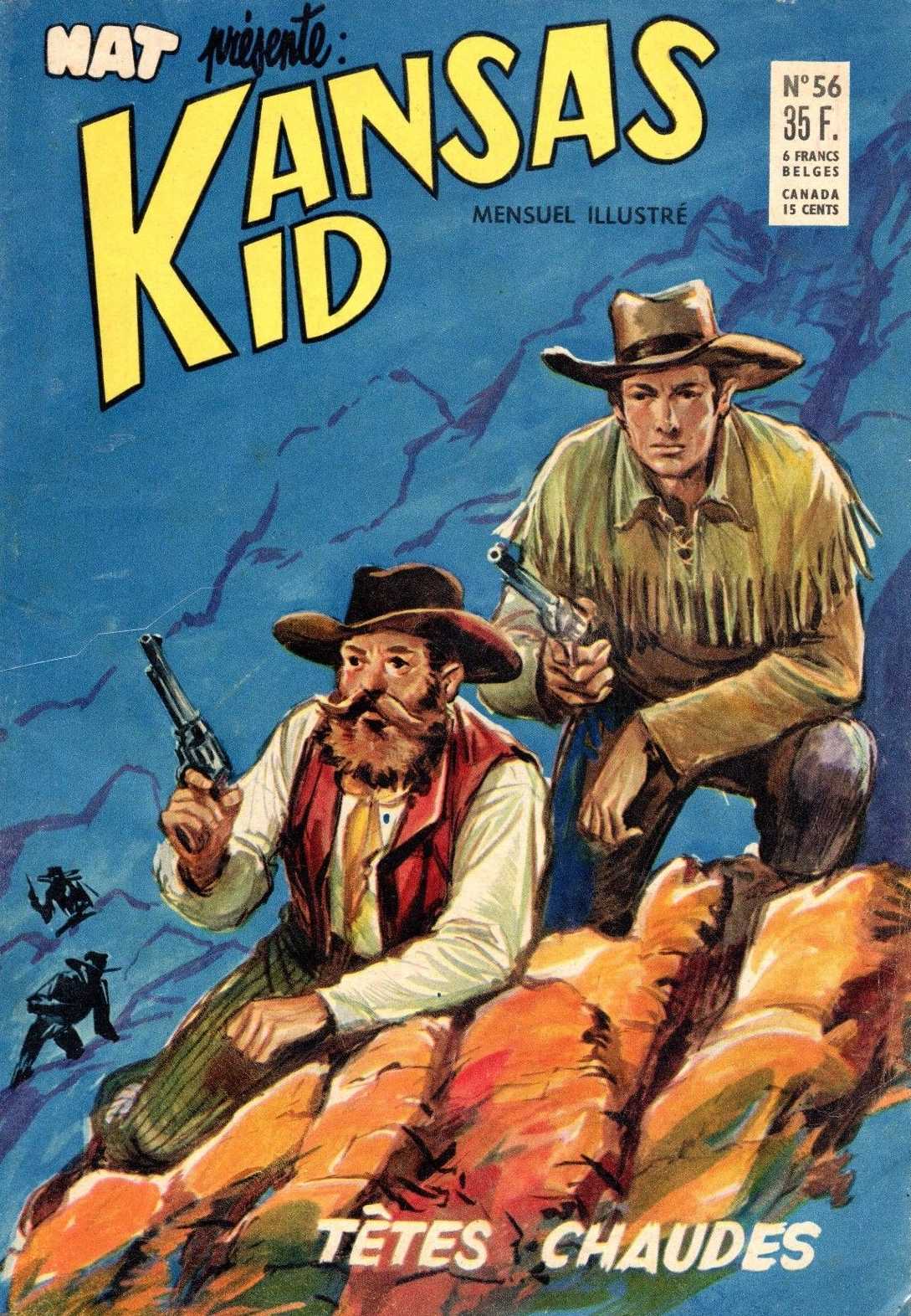Une Couverture de la Série Kansas Kid